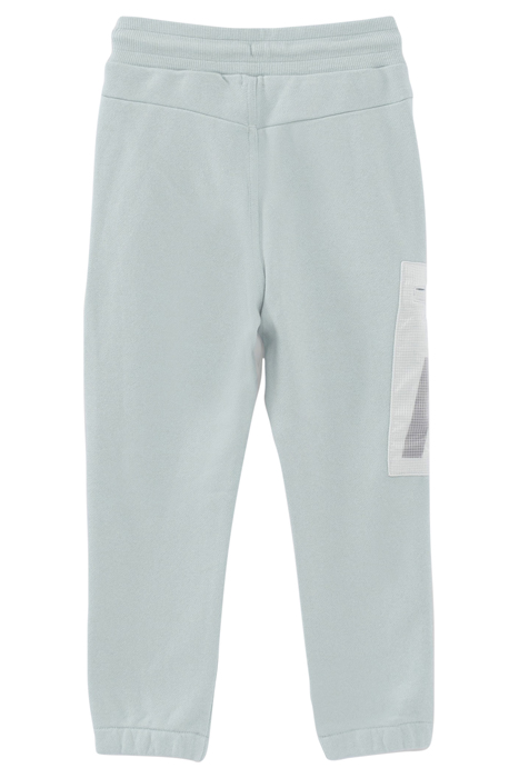 BOYS’ AQUA GREEN JOGGERS WITH NYLON CHEQUERED POCKET 2