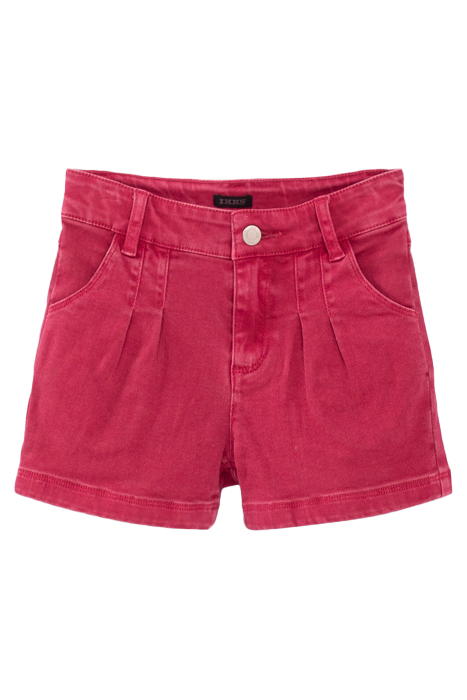 GIRLS’ FUCHSIA PINK DENIM SHORTS 2