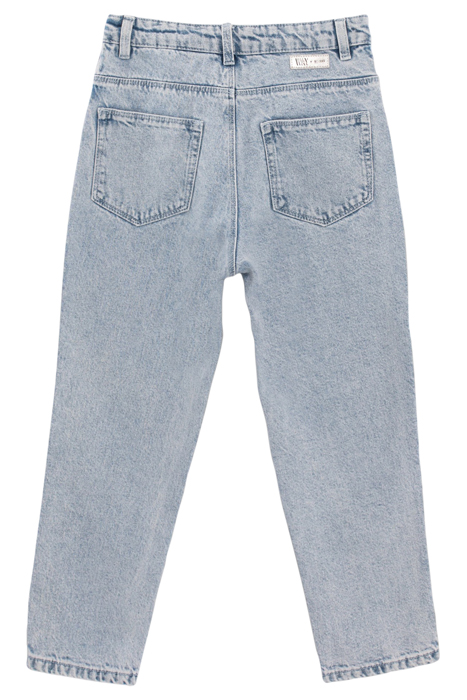 GIRLS’ BLUE 7/8 MOM JEANS 2