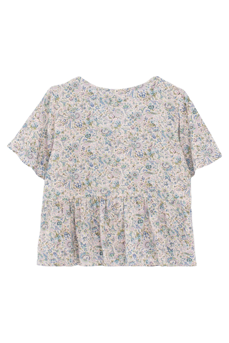 GIRLS’ ECRU FLOWERY PRINT LENZING™ ECOVERO™ BLOUSE 2