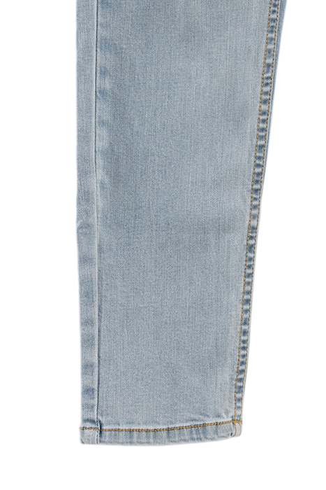 BOYS’ BLUE STRAIGHT JEANS WITH PLACED DISTRESSING 6