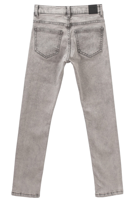 BOYS’ GREY SLIM JEANS WITH PLACED DISTRESSING 3