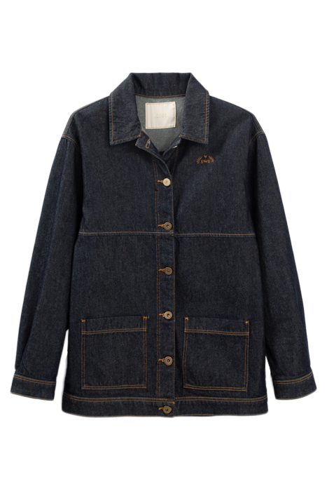 RAW DENIM JACKET WITH XL POCKETS 4