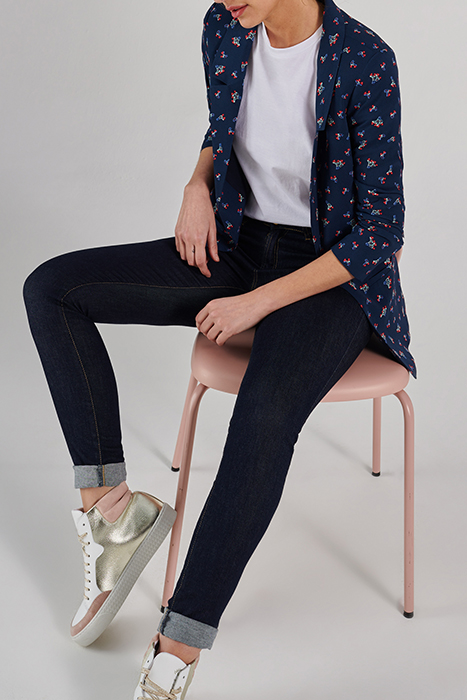 NAVY ROLLERSKATE PRINT JACKET 3