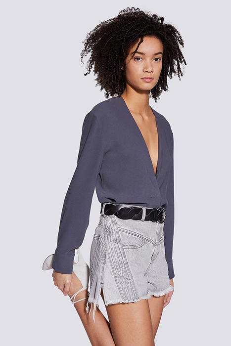 LICIOUS BLOUSE IN GREY 5