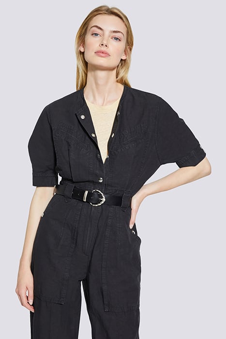 NAOKI JUMPSUIT IN BLACK 4