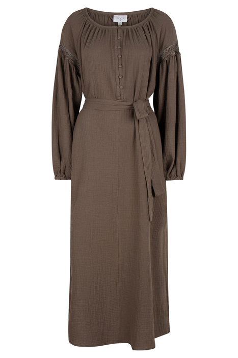 D6CHELSEY MAXI DRESS THYME GREEN 7