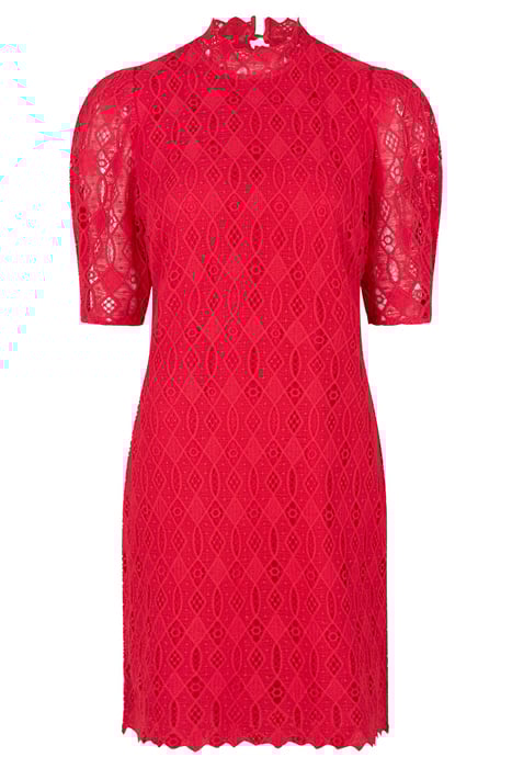 D6MARLEY LACE DRESS RUBY GRAPEFRUIT 7