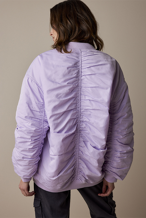 JACKET PADDED SATIN SOFT ORCHID 2
