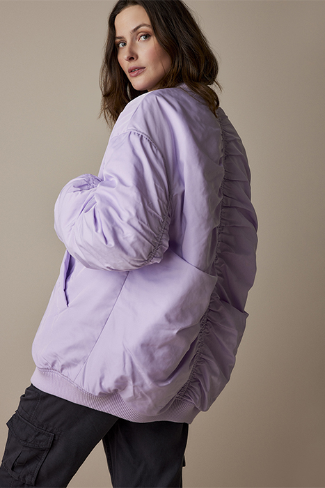JACKET PADDED SATIN SOFT ORCHID 3