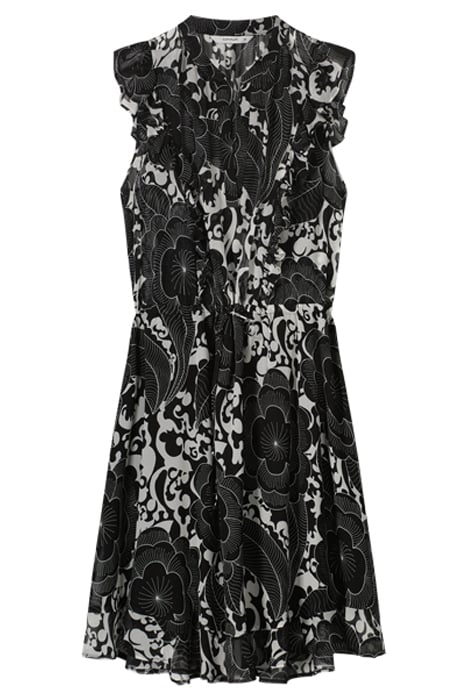 DRESS BOLD FLOWER BLACK 5