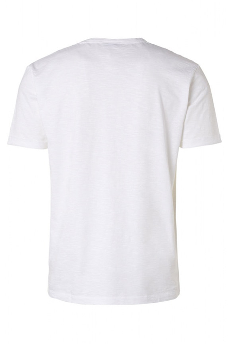 T-SHIRT CREWNECK GARMENT DYED PRINT WHITE 2