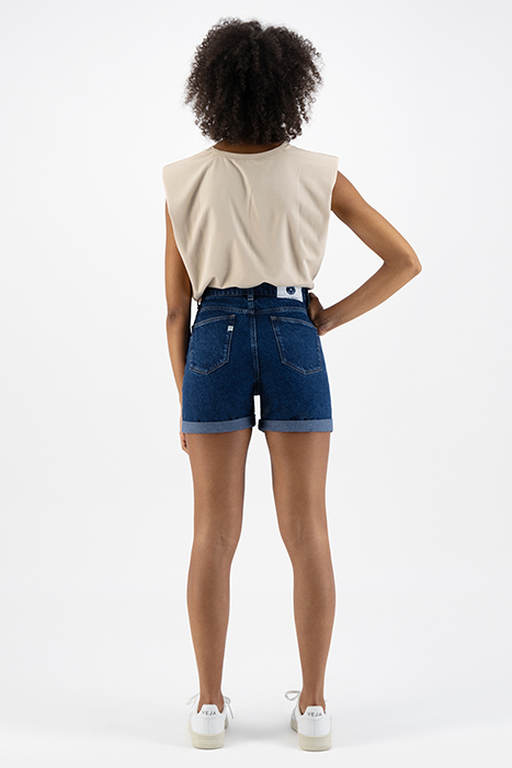 MARILYN SHORT STONE INDIGO 4