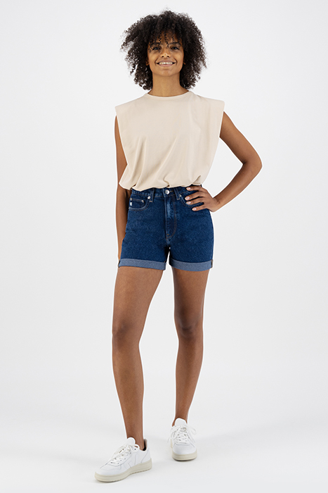 MARILYN SHORT STONE INDIGO 3