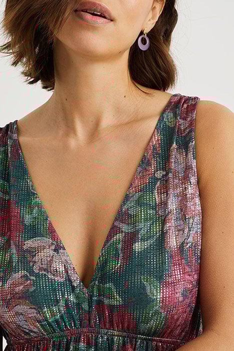 DRESS MAXI MULTI-COLOURED 3