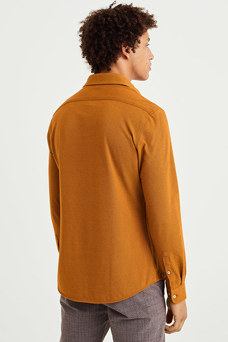 SHIRT OCHRE YELLOW 2