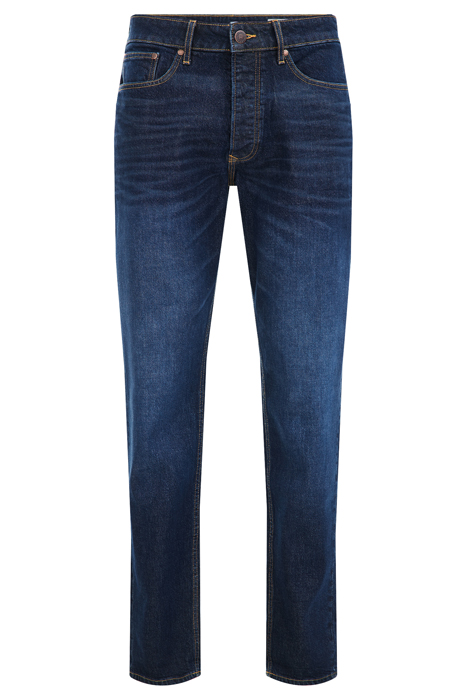 5-POCKET MID WAIST DARK BLUE 5