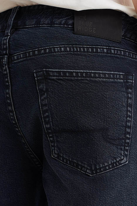 5-POCKET MID WAIST DARK BLUE 4