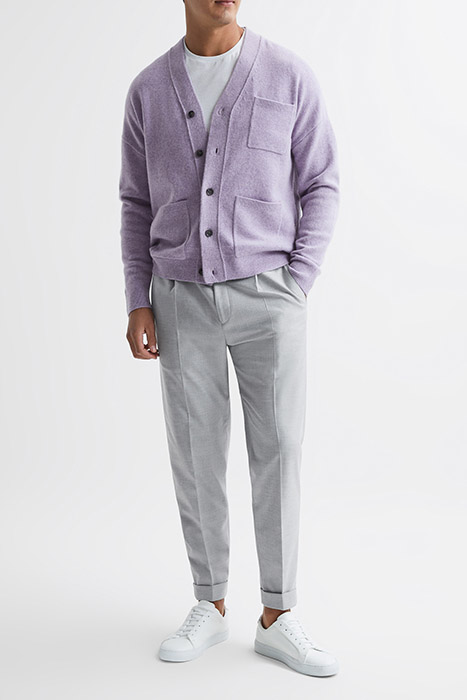 ANDREWS CARDIGAN LILAC 3