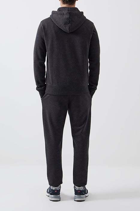 OVERHEAD SWEAT HOODIE CHARCOAL MELANGE 2