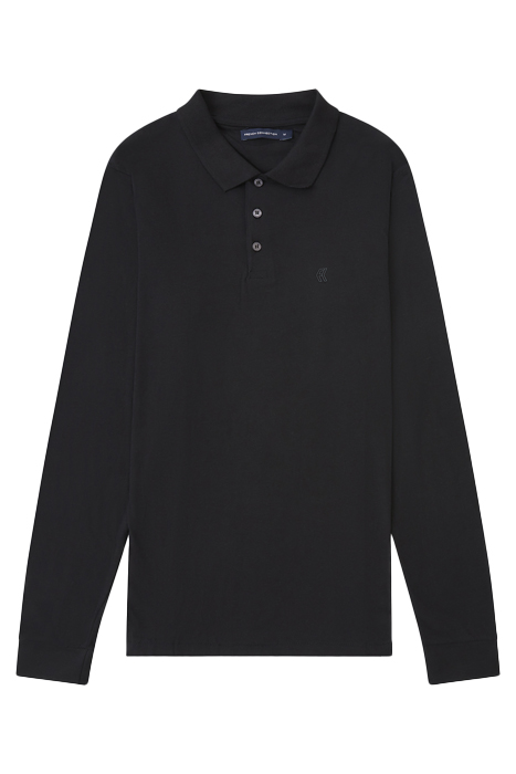 2 PACK LONG SLEEVE POLO SHIRT BLACK 4