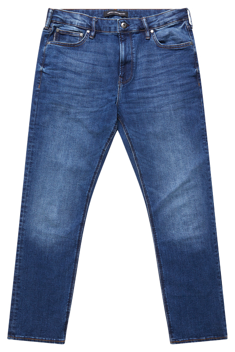 SLIM FIT STRETCH JEANS INDIGO LONG 4