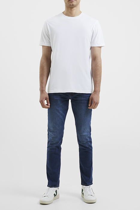 SLIM FIT STRETCH JEANS INDIGO LONG 2