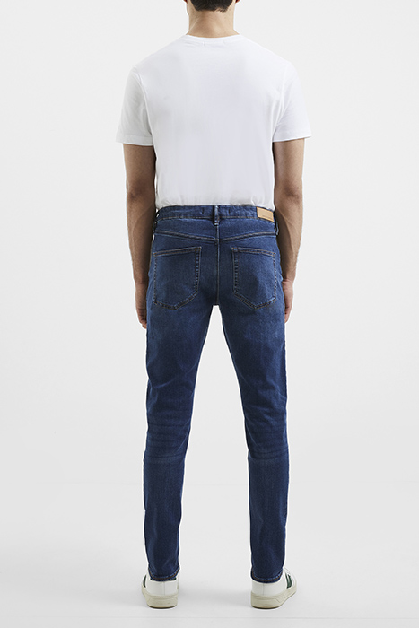 SLIM FIT STRETCH JEANS INDIGO LONG 3