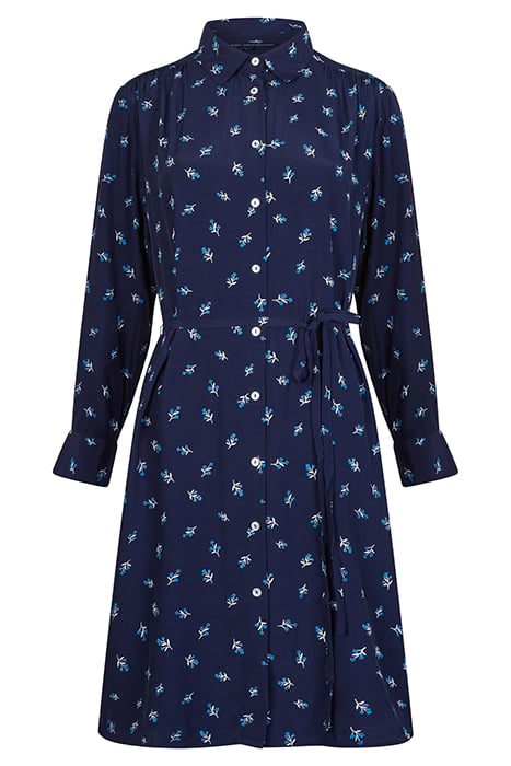 CECILIA DELPHINE SHIRT DRESS MARINE 3