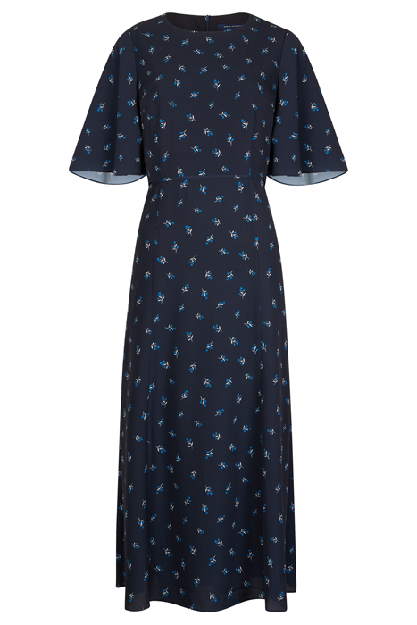CECILIA DELPHINE MIDI DRESS MARINE 3