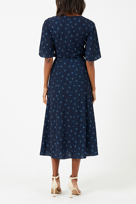 CECILIA DELPHINE MIDI DRESS MARINE 2