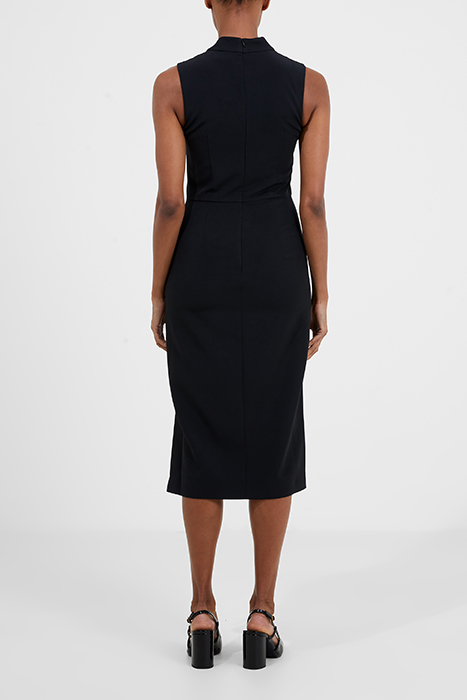 ECHO CREPE MOCK NECK DRESS BLACKOUT 3