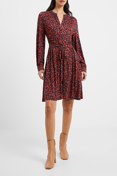 CLARA MEADOW JERSEY SHIRT DRESS BLACKOUT 2