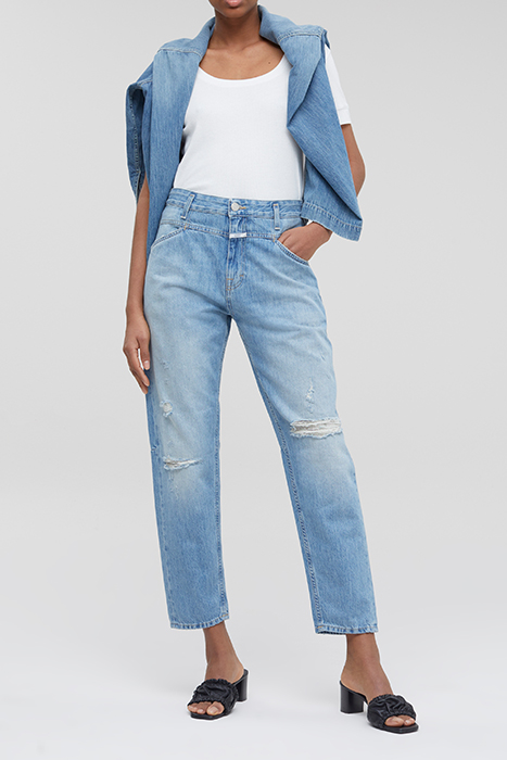 WOMEN X-LENT JEANS MID BLUE 3