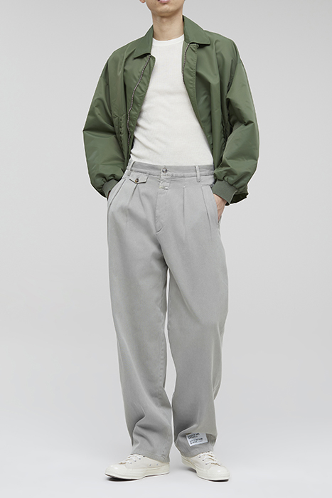 MEN M. PHILOUZE UNISEX CHINO PANTS GRAVEL 3