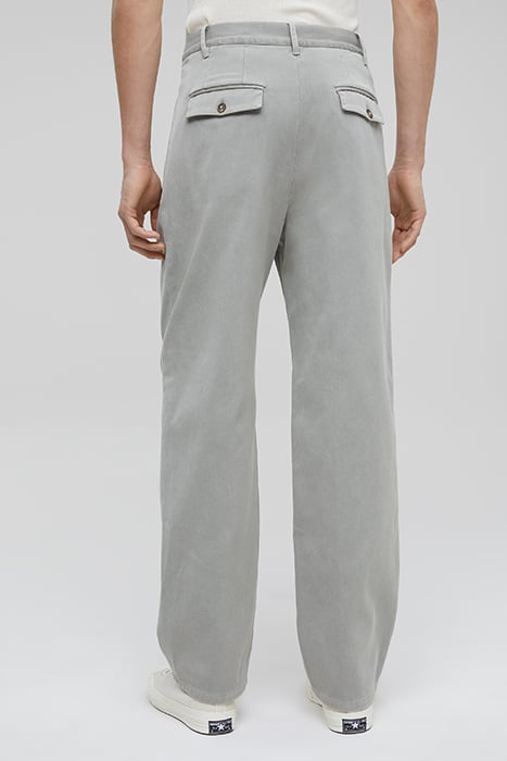 MEN M. PHILOUZE UNISEX CHINO PANTS GRAVEL 2