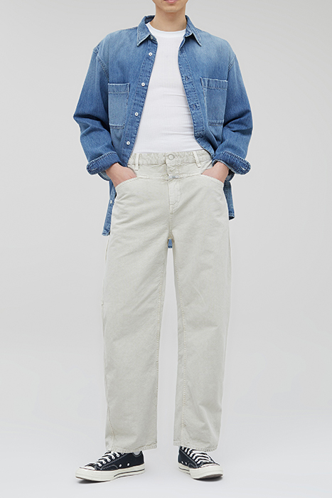 MEN M. PHILOUZE UNISEX PANTS GRAVEL 3