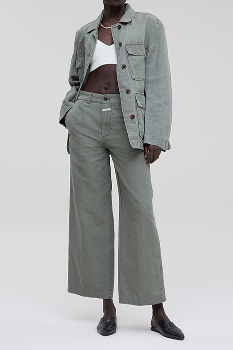 WOMEN DOLA PANTS OLIVE GREEN 3