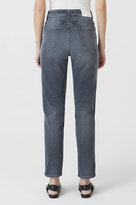 WOMEN PEDAL PUSHER JEANS MID GREY 2