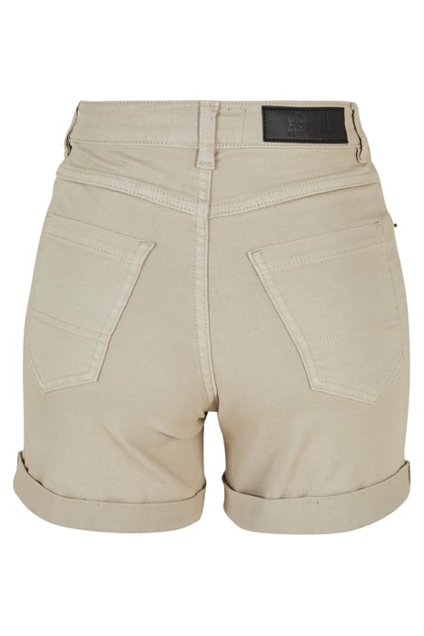 LADIES COLORED STRECH DENIM SHORTS SOFTSEAGRASS 7