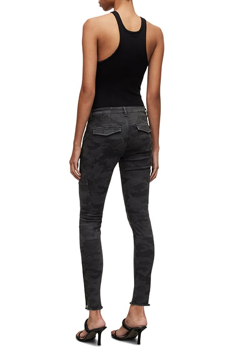 DURAN CAMOU CARGO WASHED BLACK 3