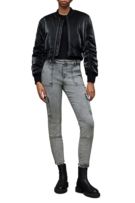 DURAN SKINNY CARGO SNOW GREY 2