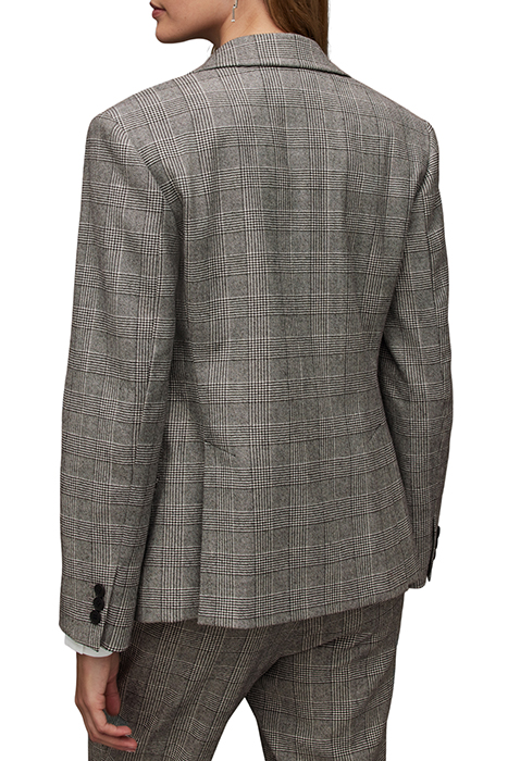 BEA CHECK BLAZER GREY 2