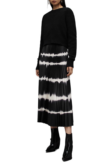 CURTIS DRESS BLACK/CHALK WHITE 1