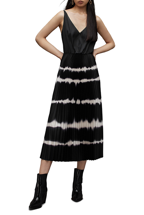 CURTIS DRESS BLACK/CHALK WHITE 3