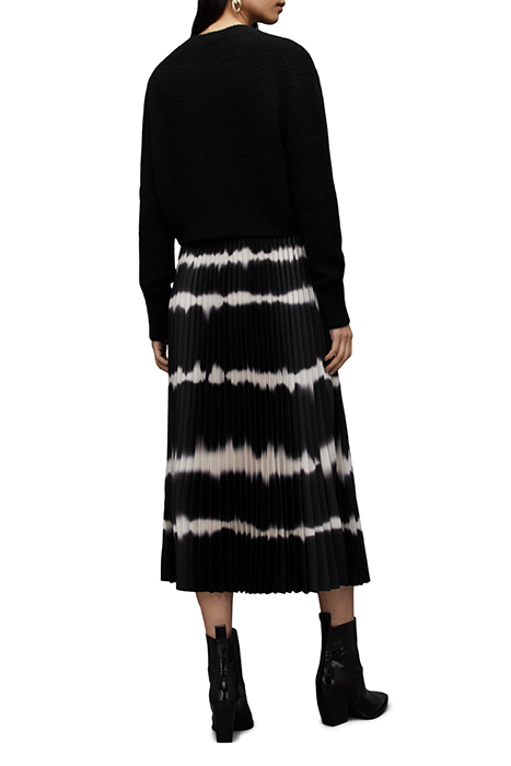 CURTIS DRESS BLACK/CHALK WHITE 2