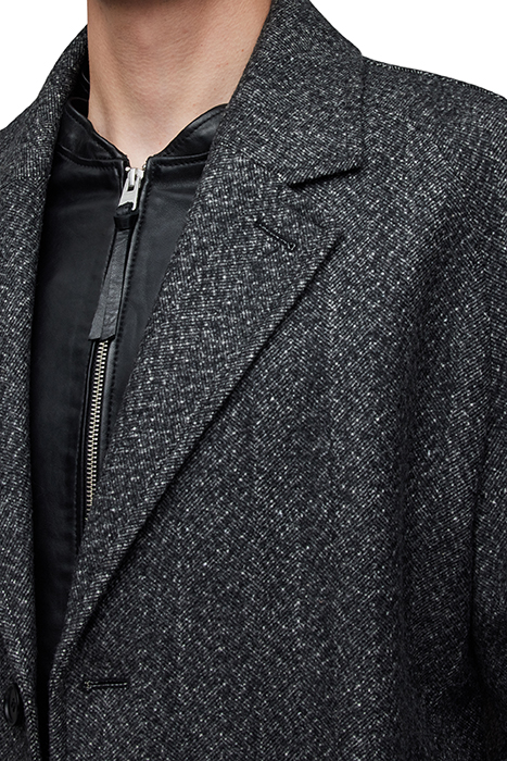 ORMOND COAT BLACK/WHITE 6