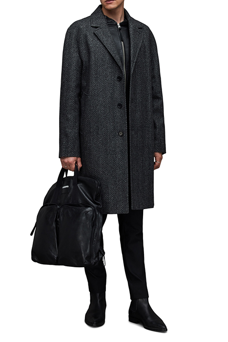 ORMOND COAT BLACK/WHITE 4