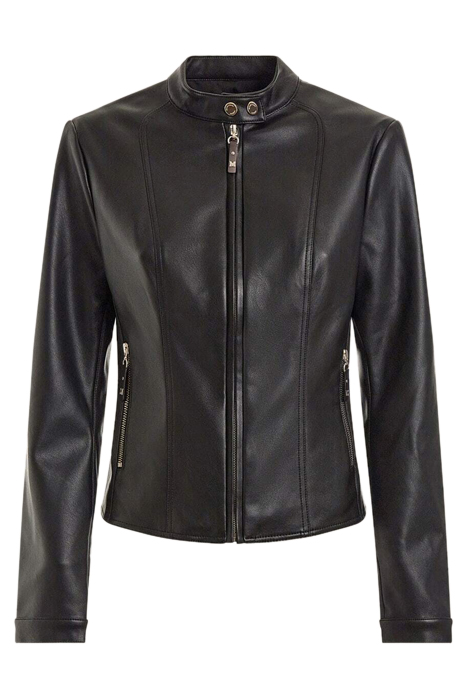 MONICA PU JACKET JET BLACK A996 4