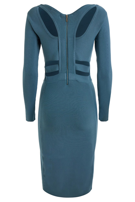 ARIA SWEATER DRESS BLUE TOPAZ 2